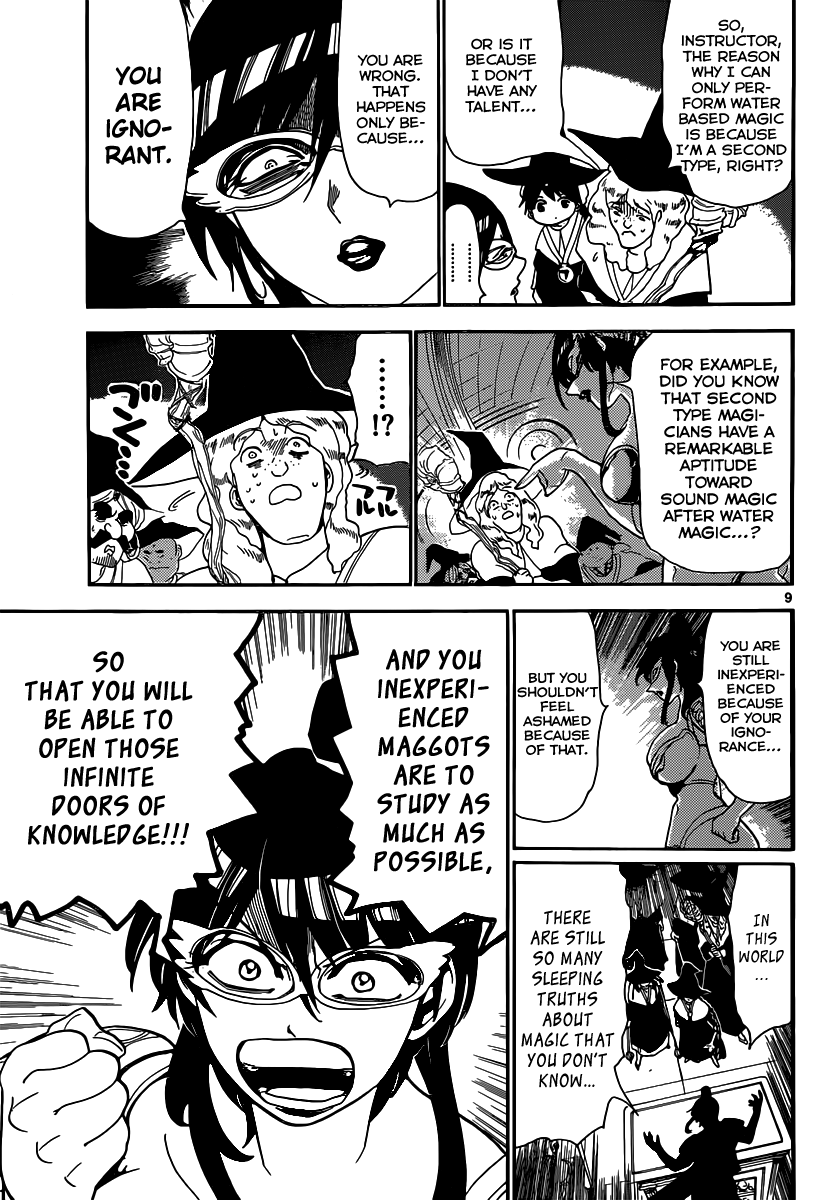 Magi - Labyrinth of Magic Chapter 138 page 10 - Chapter 138: Daily Lessons