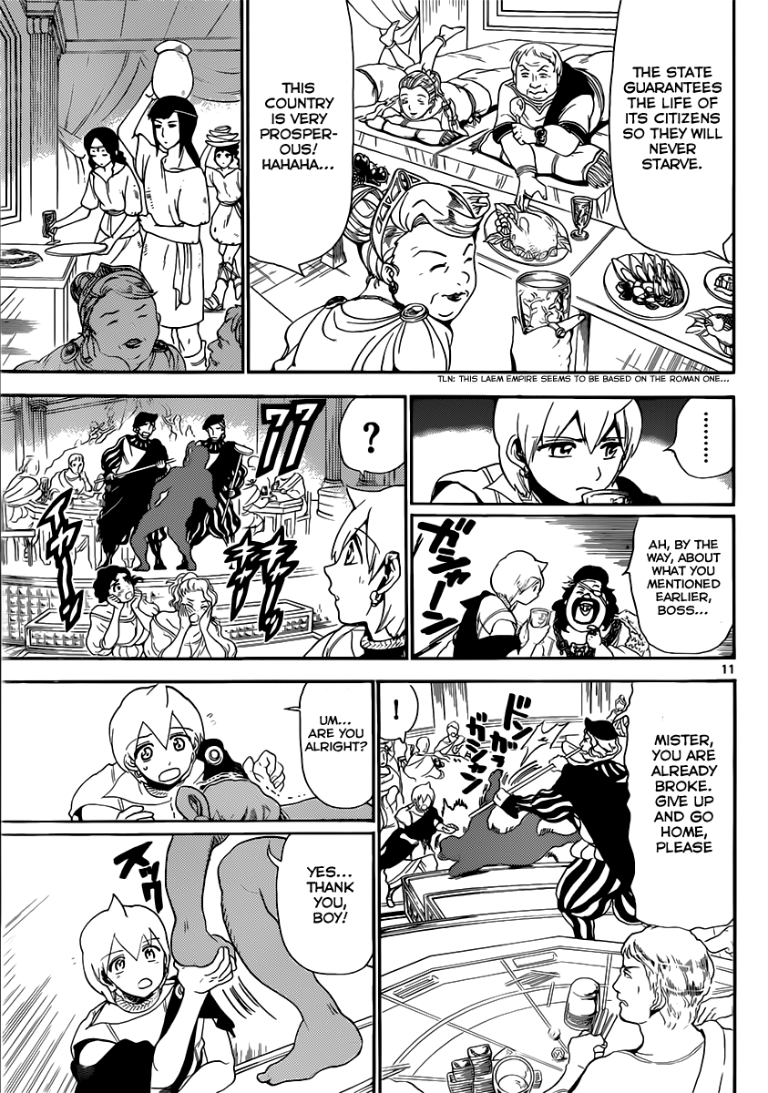 Magi - Labyrinth of Magic Chapter 139 page 12 - Chapter 139: Reim Empire