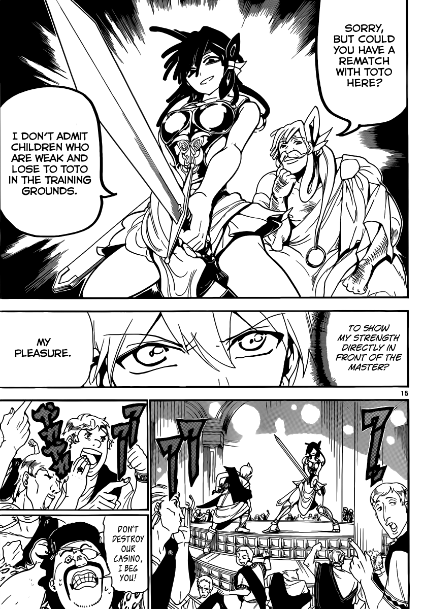 Magi - Labyrinth of Magic Chapter 139 page 16 - Chapter 139: Reim Empire