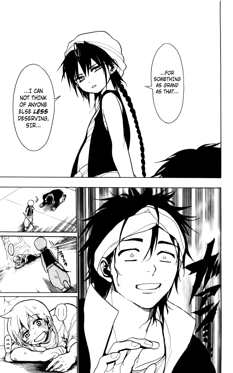 Magi - Labyrinth of Magic Chapter 14 page 10 - Chapter 14: Lord of the Dungeon