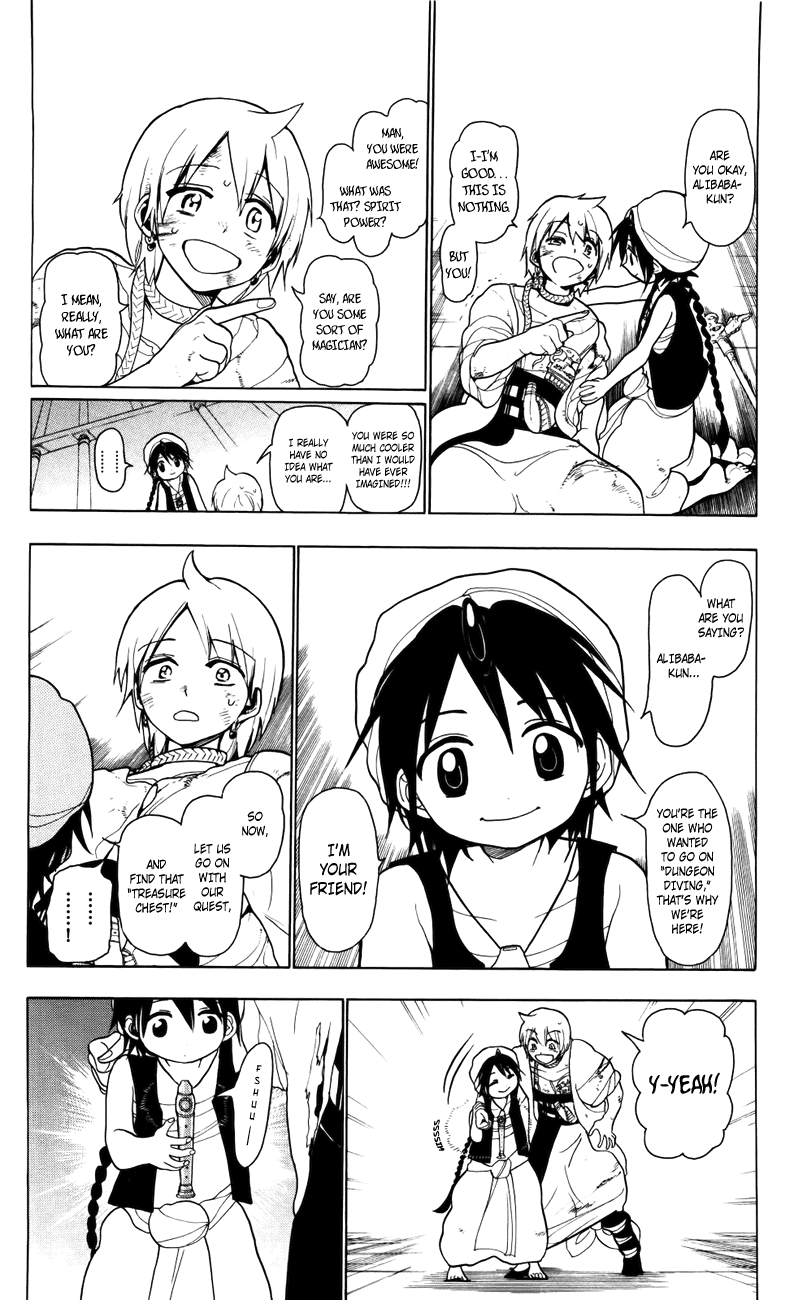 Magi - Labyrinth of Magic Chapter 14 page 11 - Chapter 14: Lord of the Dungeon