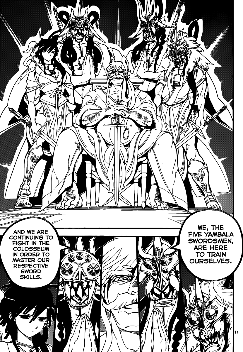 Magi - Labyrinth of Magic Chapter 140 page 12 - Chapter 140: Yambala