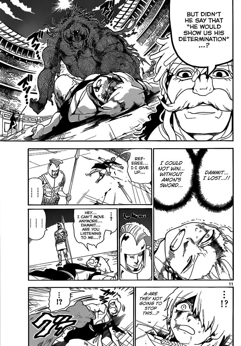 Magi - Labyrinth of Magic Chapter 141 page 12 - Chapter 141: Colosseum
