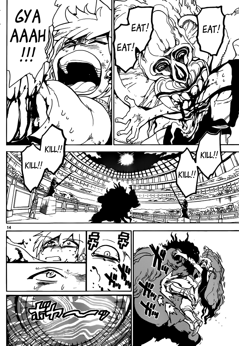 Magi - Labyrinth of Magic Chapter 141 page 15 - Chapter 141: Colosseum