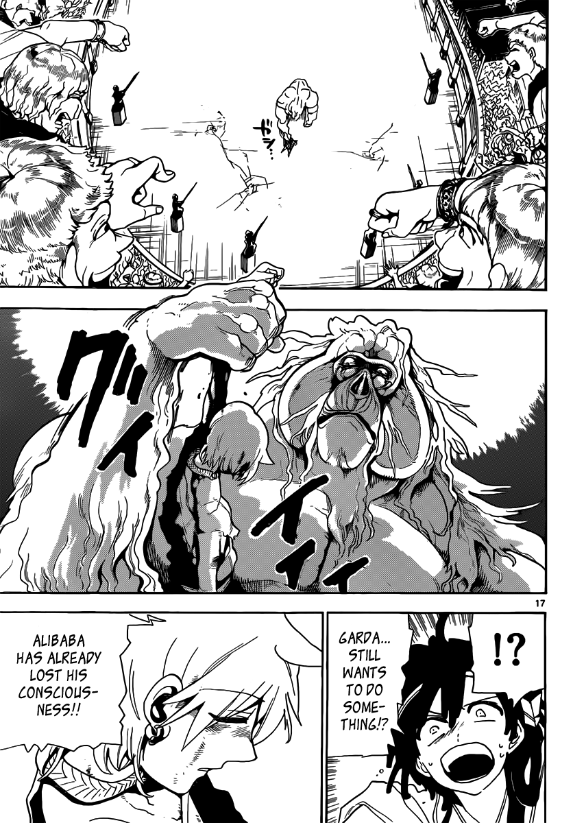 Magi - Labyrinth of Magic Chapter 141 page 18 - Chapter 141: Colosseum