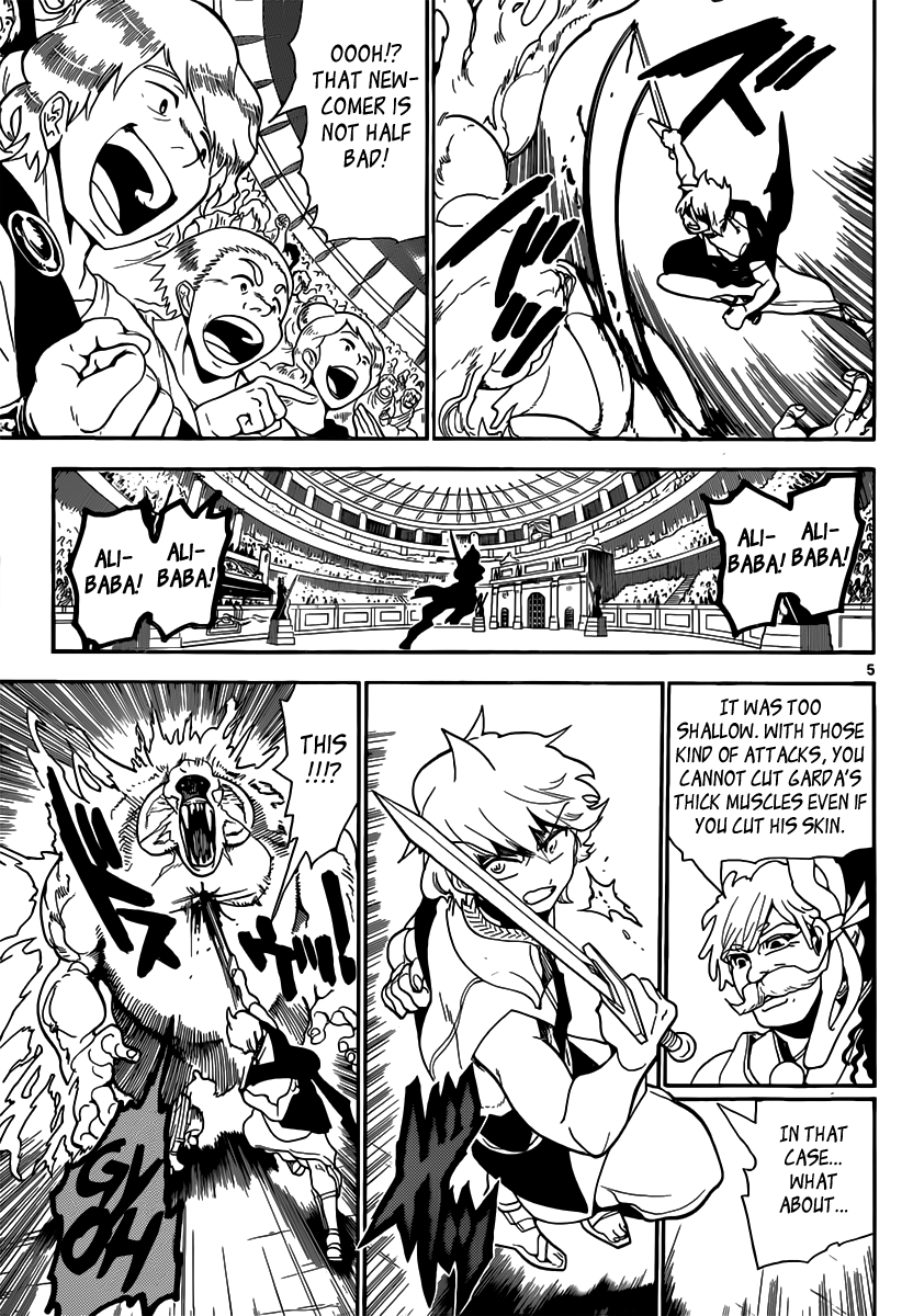 Magi - Labyrinth of Magic Chapter 141 page 6 - Chapter 141: Colosseum