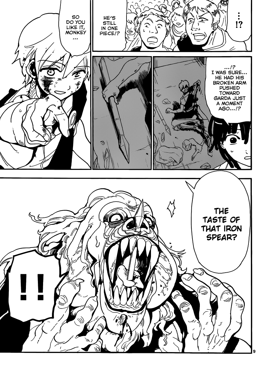 Magi - Labyrinth of Magic Chapter 142 page 10 - Chapter 142: Fusion