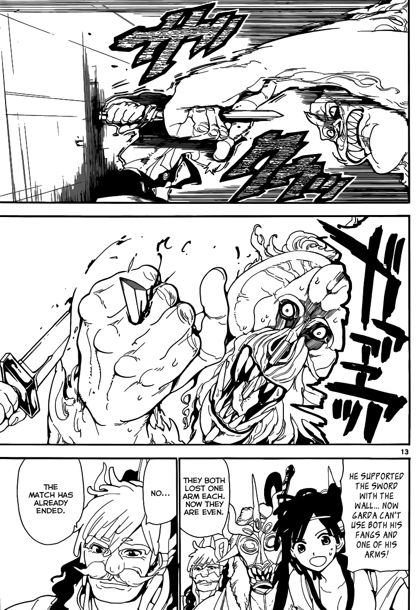 Magi - Labyrinth of Magic Chapter 142 page 14 - Chapter 142: Fusion