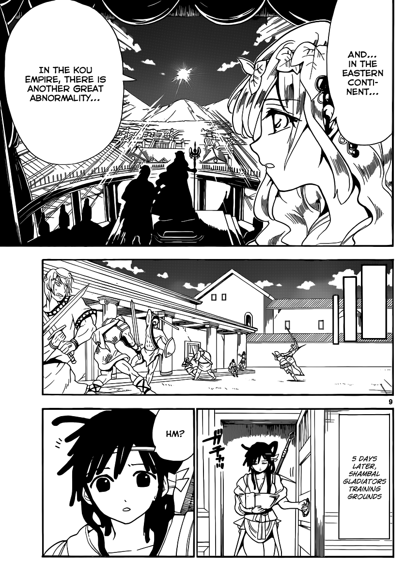 Magi - Labyrinth of Magic Chapter 143 page 10 - Chapter 143: The High Priestess