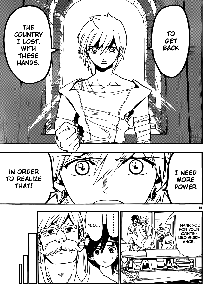 Magi - Labyrinth of Magic Chapter 143 page 16 - Chapter 143: The High Priestess