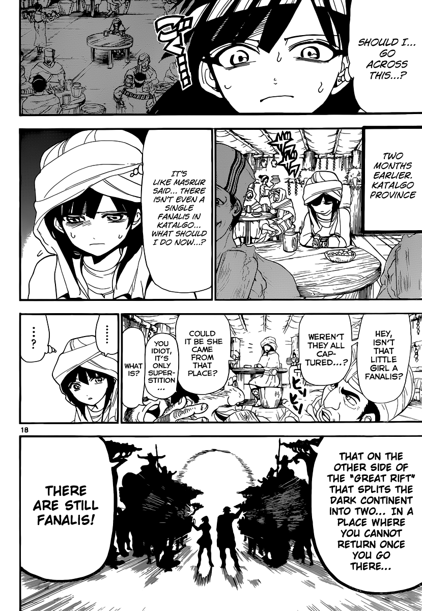 Magi - Labyrinth of Magic Chapter 143 page 18 - Chapter 143: The High Priestess