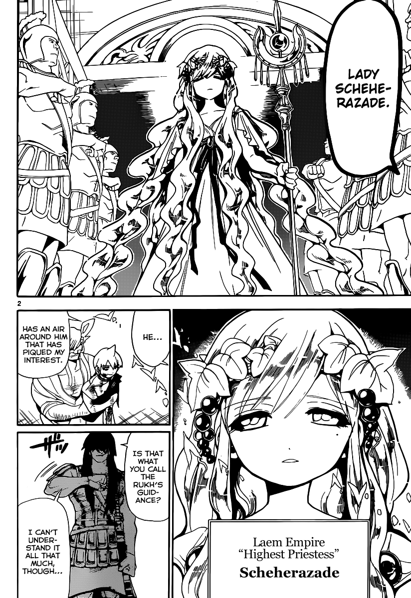 Magi - Labyrinth of Magic Chapter 143 page 3 - Chapter 143: The High Priestess