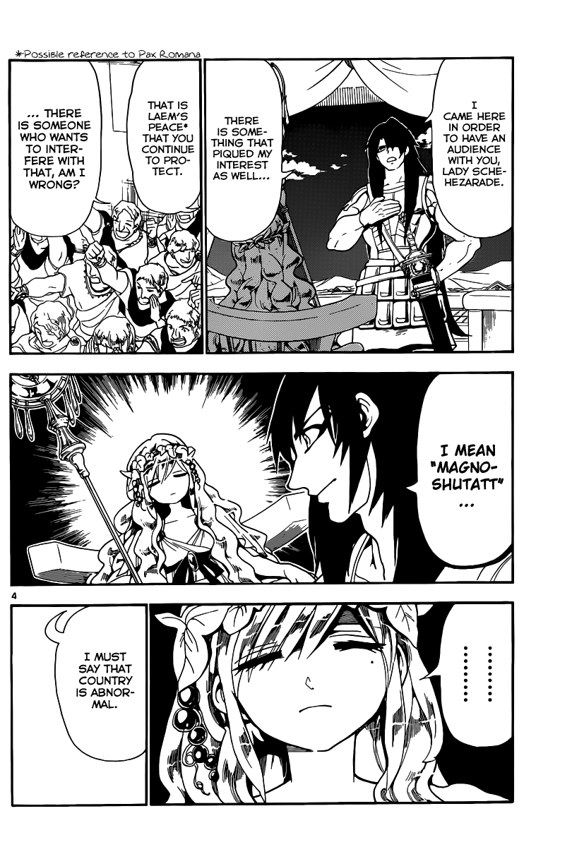 Magi - Labyrinth of Magic Chapter 143 page 5 - Chapter 143: The High Priestess