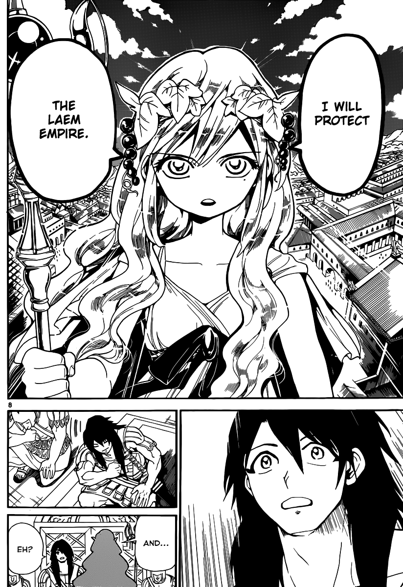 Magi - Labyrinth of Magic Chapter 143 page 9 - Chapter 143: The High Priestess