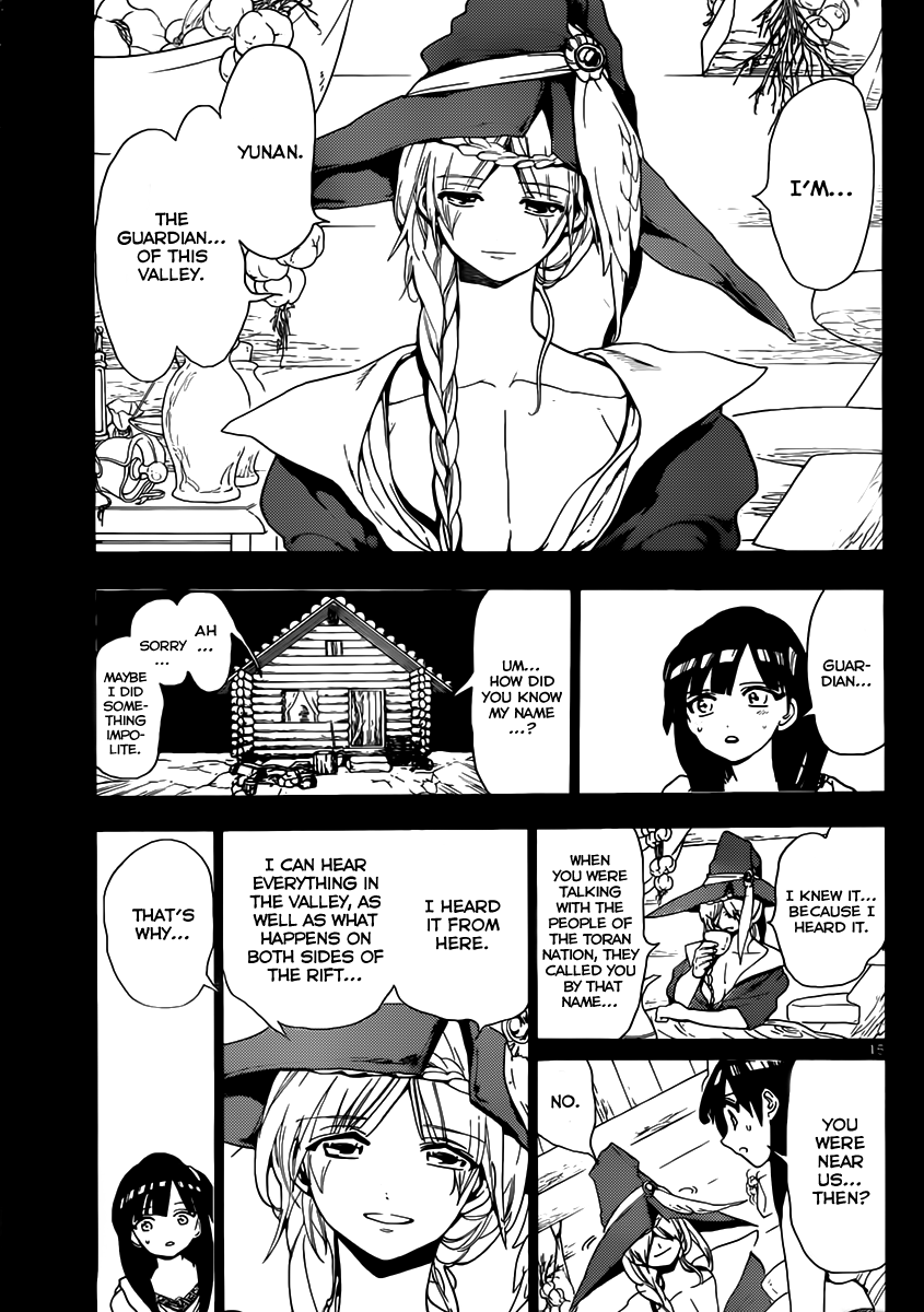 Magi - Labyrinth of Magic Chapter 144 page 15 - Chapter 144: The Great Rift