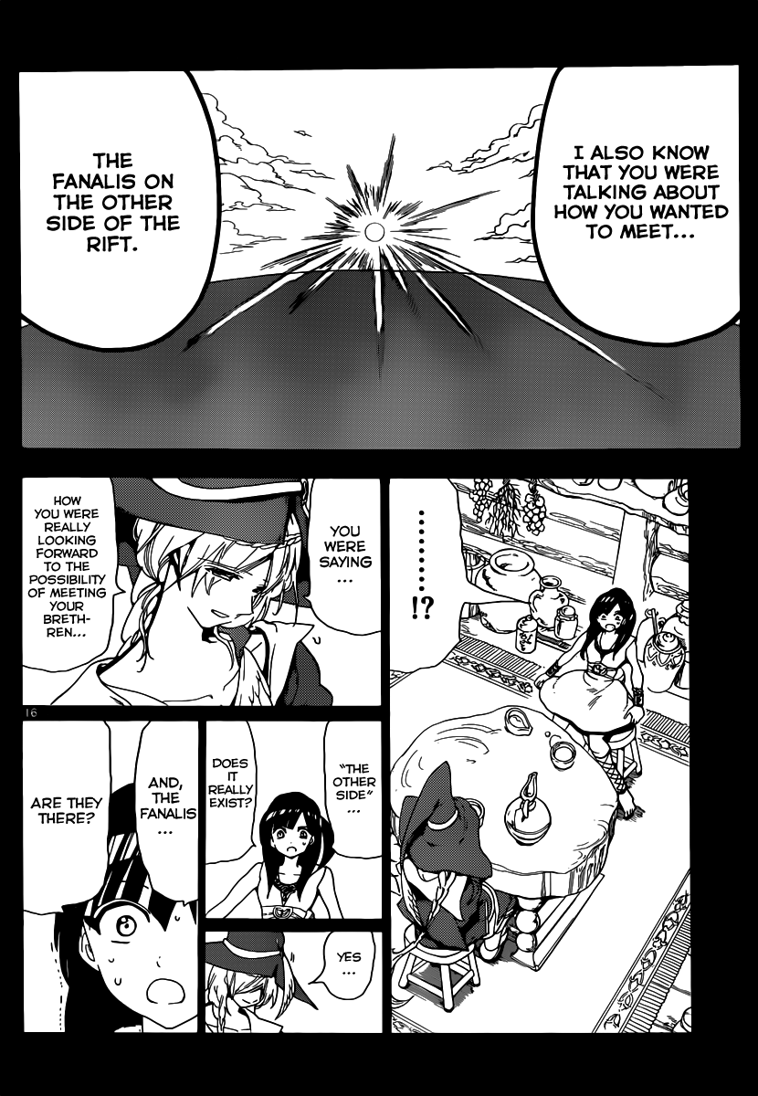 Magi - Labyrinth of Magic Chapter 144 page 16 - Chapter 144: The Great Rift