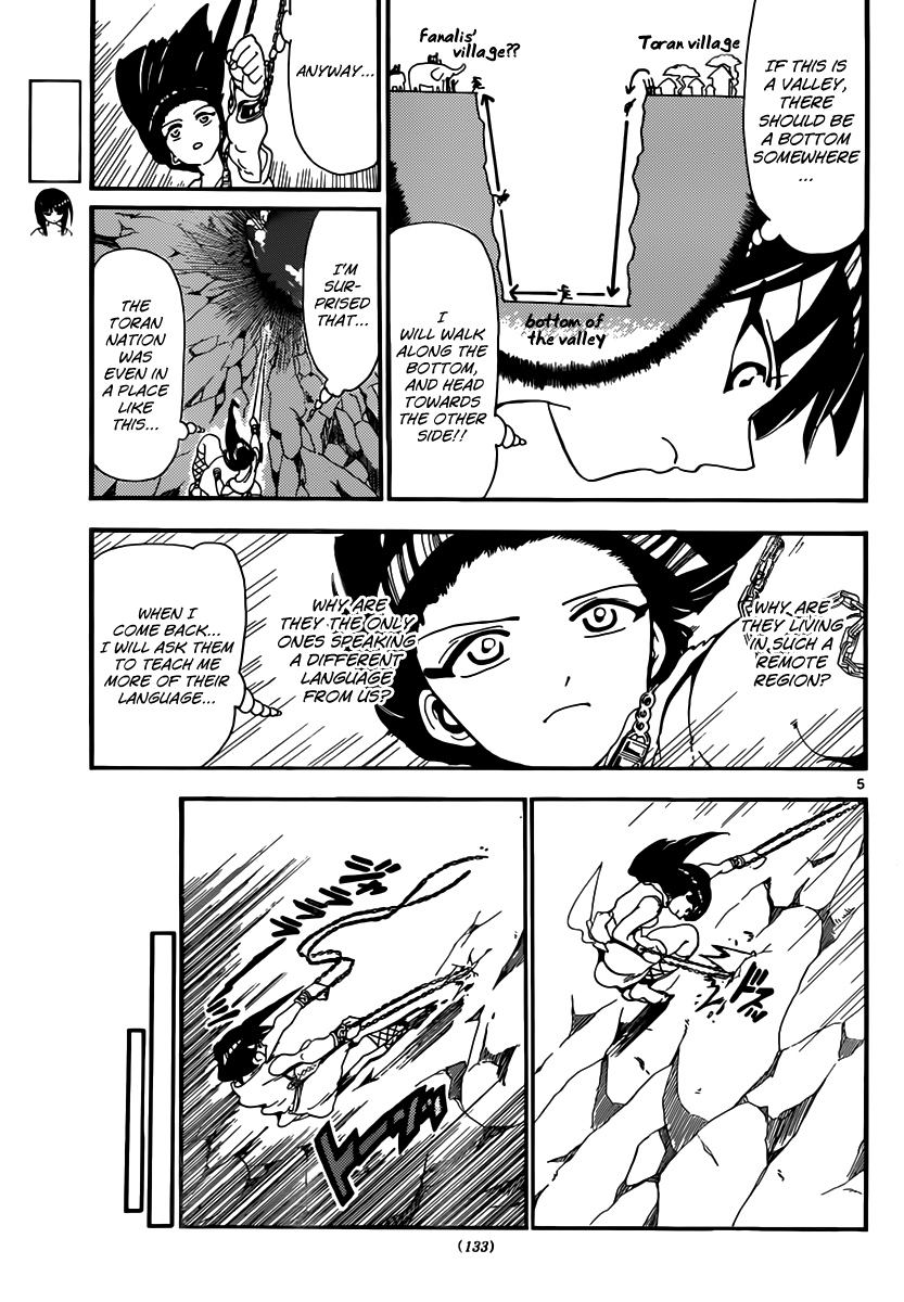 Magi - Labyrinth of Magic Chapter 144 page 5 - Chapter 144: The Great Rift