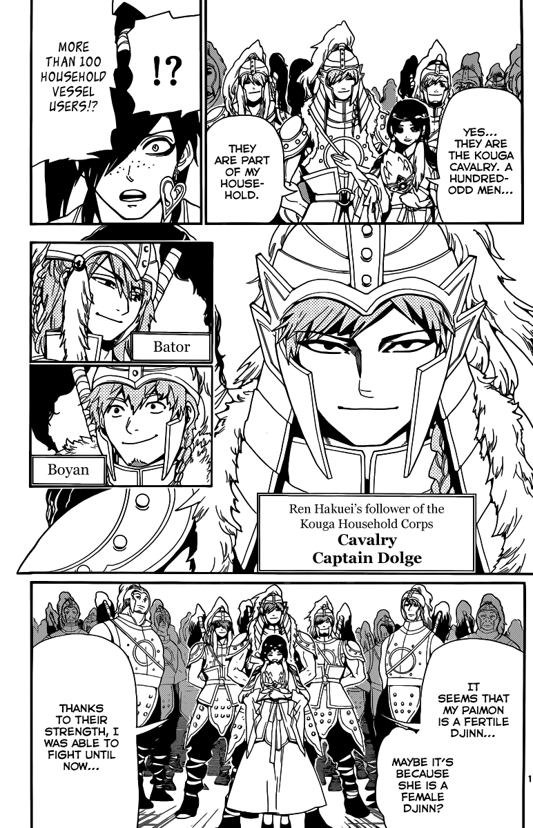 Magi - Labyrinth of Magic Chapter 145 page 14 - Chapter 145: Gathering