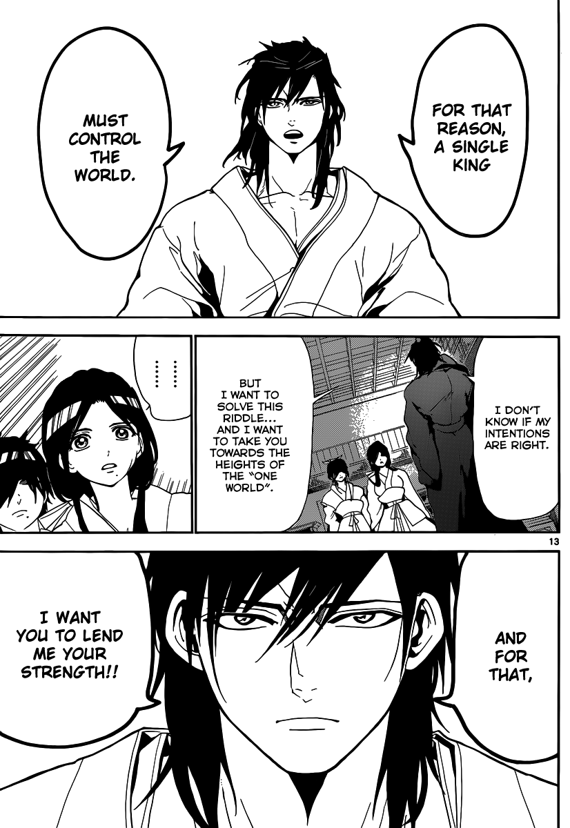 Magi - Labyrinth of Magic Chapter 146 page 14 - Chapter 146: One World