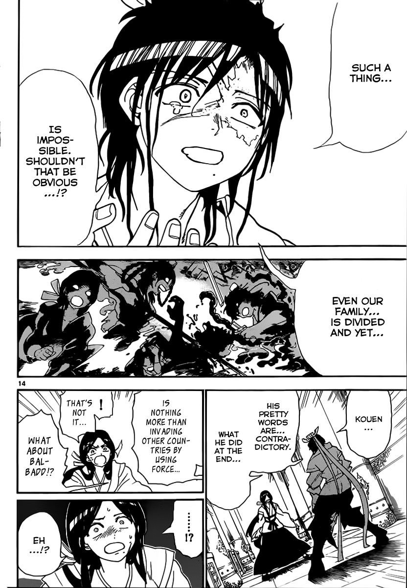 Magi - Labyrinth of Magic Chapter 147 page 15 - Chapter 147: A New Emperor