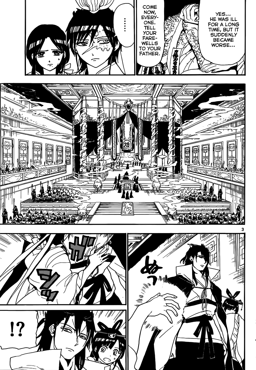 Magi - Labyrinth of Magic Chapter 147 page 4 - Chapter 147: A New Emperor