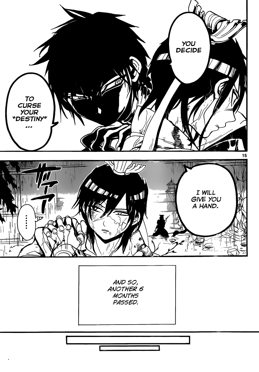 Magi - Labyrinth of Magic Chapter 148 page 16 - Chapter 148: Another 6 Months Later