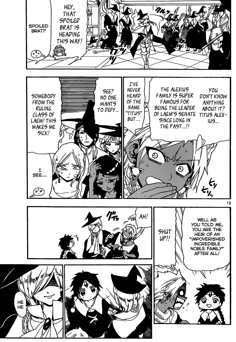 Magi - Labyrinth of Magic Chapter 149 page 13 - Chapter 149: Titus Alexius