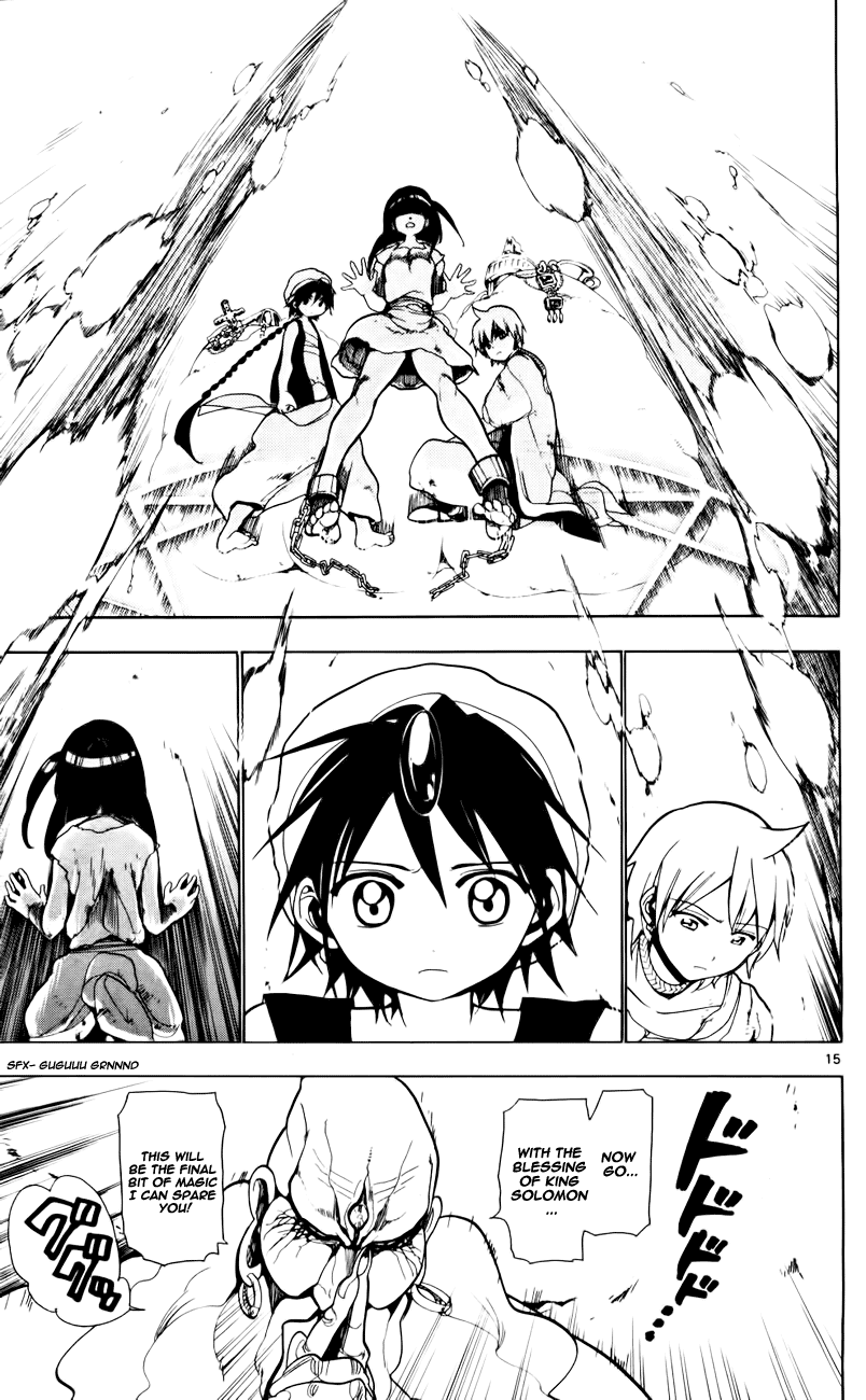 Magi - Labyrinth of Magic Chapter 15 page 16 - Chapter 15: Clear