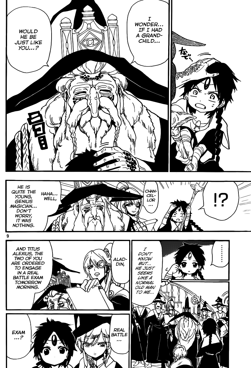 Magi - Labyrinth of Magic Chapter 150 page 10 - Chapter 150: Aladdin vs Titus