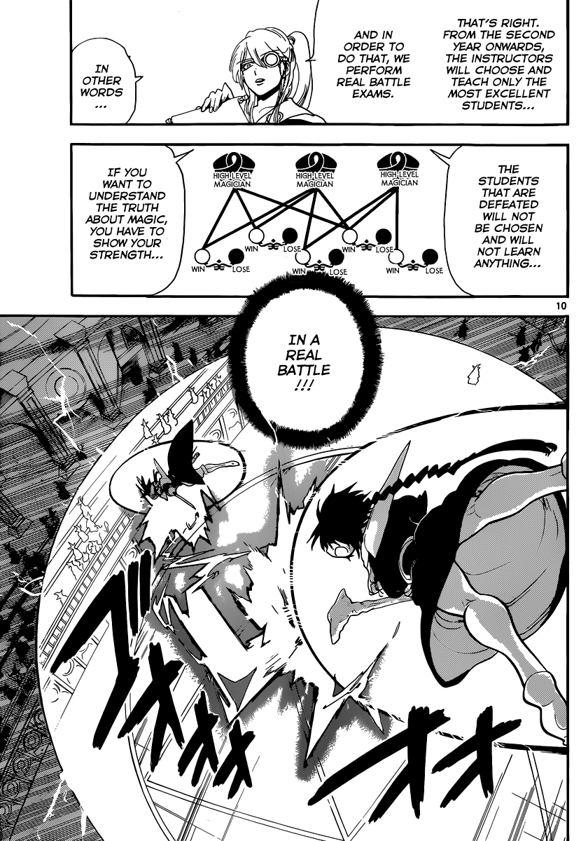 Magi - Labyrinth of Magic Chapter 150 page 11 - Chapter 150: Aladdin vs Titus