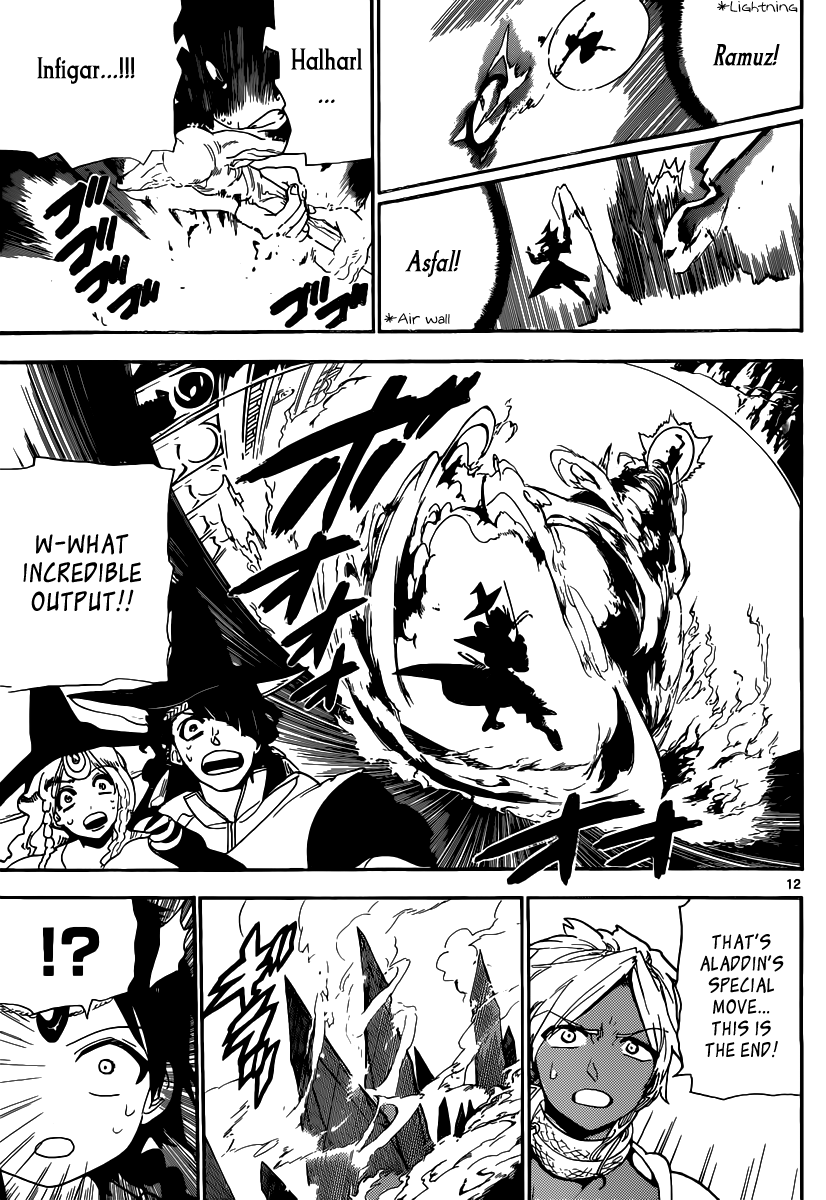 Magi - Labyrinth of Magic Chapter 150 page 13 - Chapter 150: Aladdin vs Titus