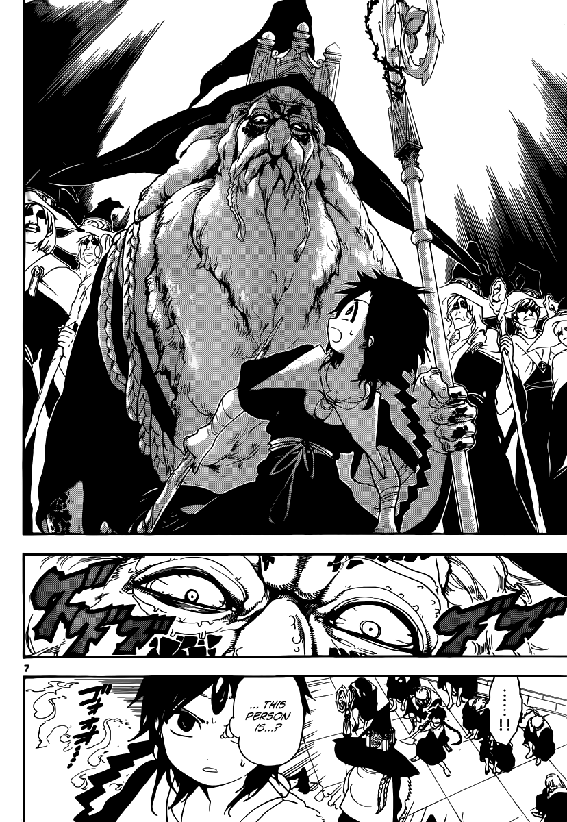 Magi - Labyrinth of Magic Chapter 150 page 8 - Chapter 150: Aladdin vs Titus