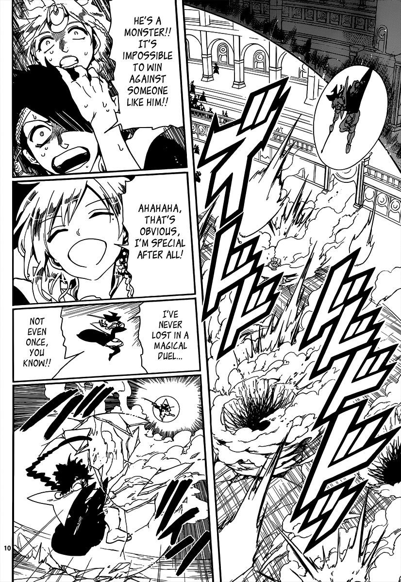 Magi - Labyrinth of Magic Chapter 151 page 10 - Chapter 151: Aberrant Magic