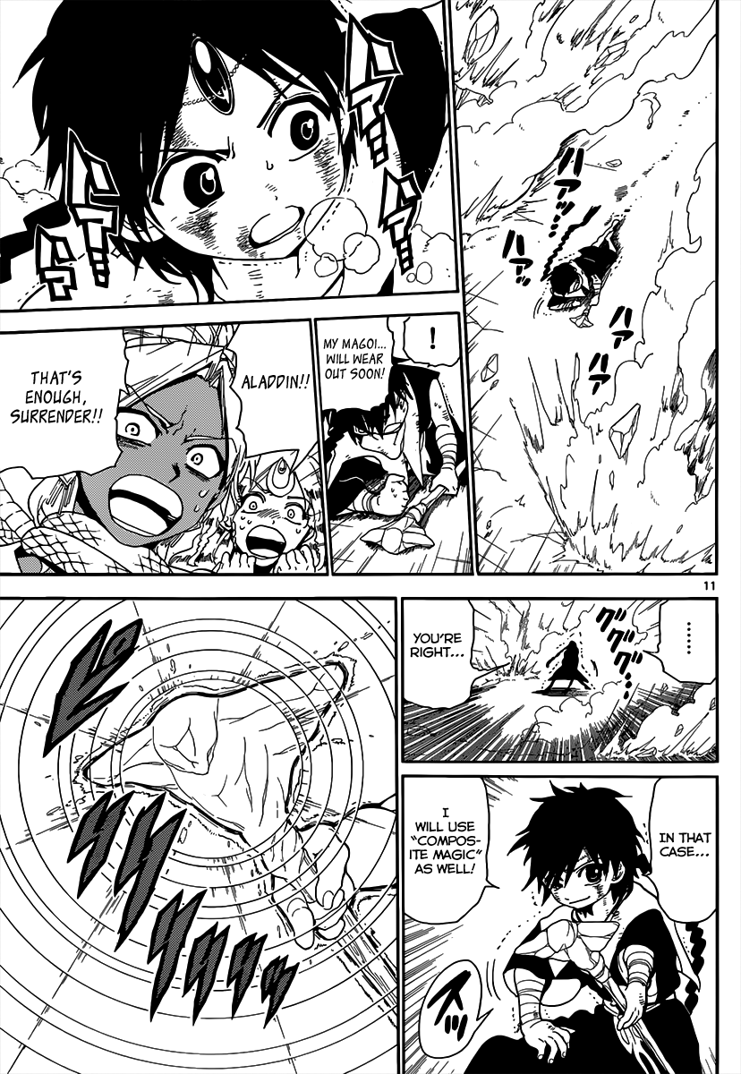 Magi - Labyrinth of Magic Chapter 151 page 11 - Chapter 151: Aberrant Magic