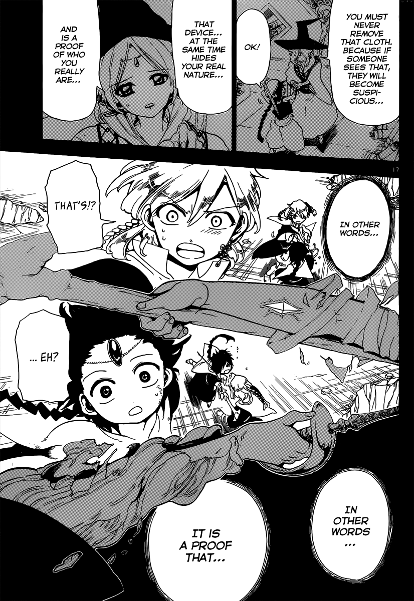 Magi - Labyrinth of Magic Chapter 151 page 17 - Chapter 151: Aberrant Magic