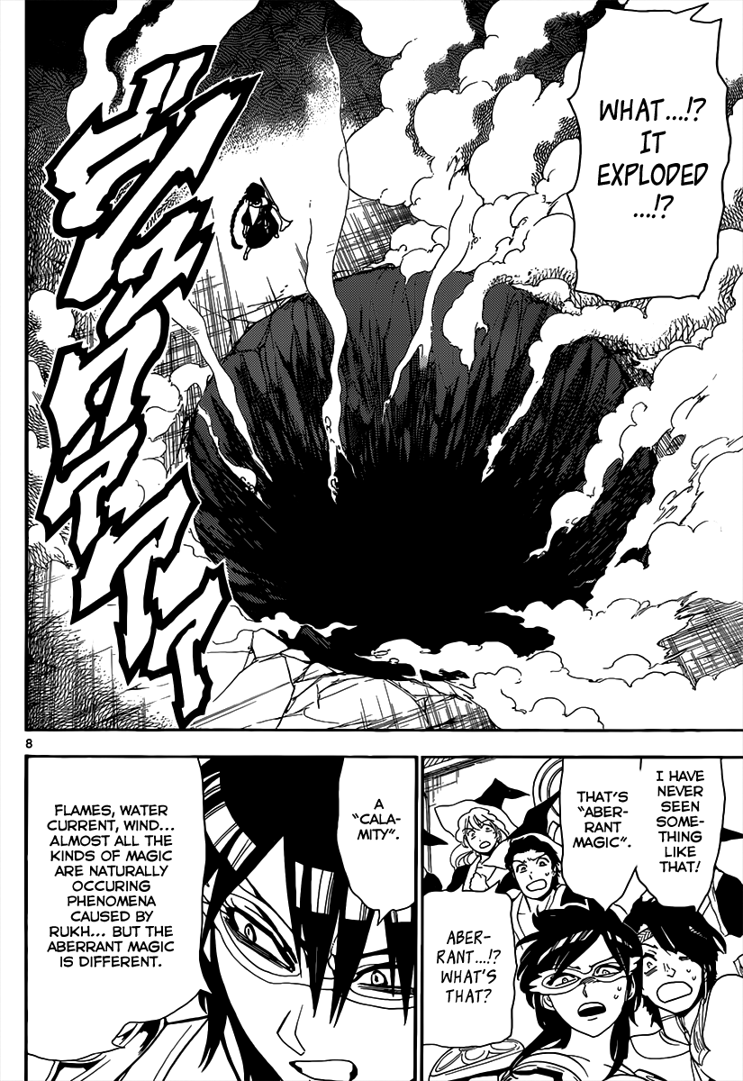 Magi - Labyrinth of Magic Chapter 151 page 8 - Chapter 151: Aberrant Magic
