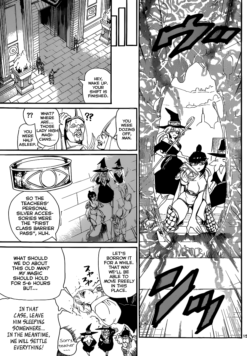 Magi - Labyrinth of Magic Chapter 154 page 16 - Chapter 154: Cooperation