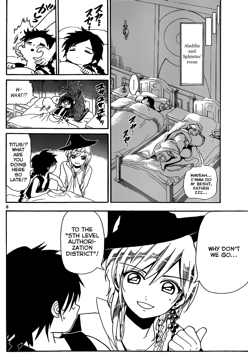 Magi - Labyrinth of Magic Chapter 154 page 9 - Chapter 154: Cooperation