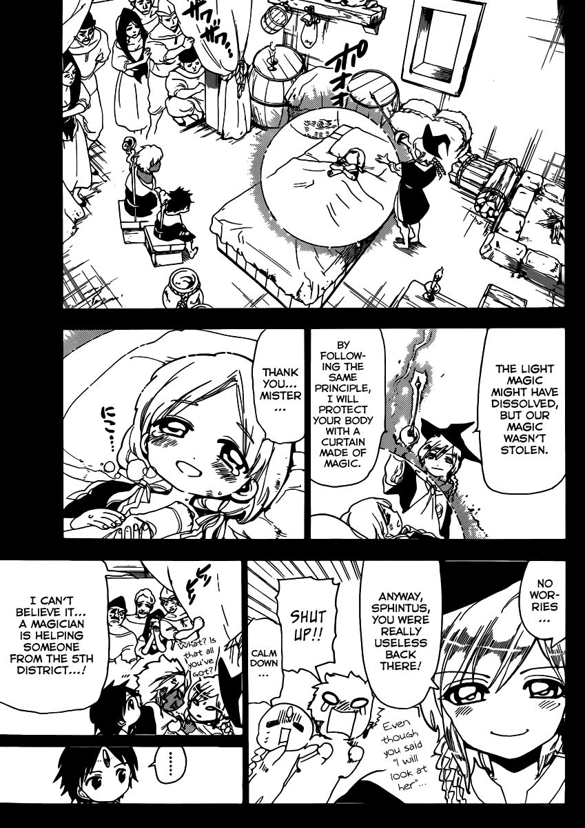 Magi - Labyrinth of Magic Chapter 155 page 12 - Chapter 155: The 5th Level Authorization District