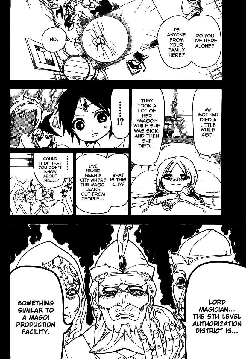 Magi - Labyrinth of Magic Chapter 155 page 13 - Chapter 155: The 5th Level Authorization District