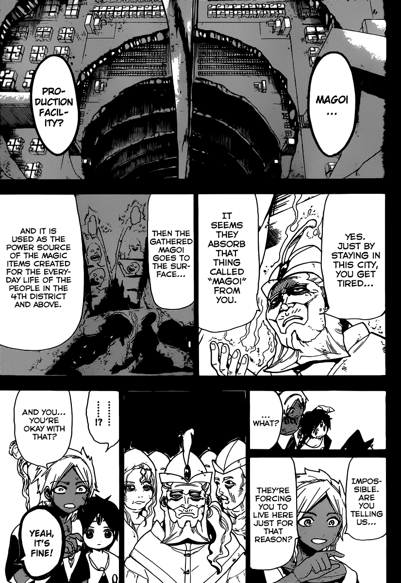 Magi - Labyrinth of Magic Chapter 155 page 14 - Chapter 155: The 5th Level Authorization District