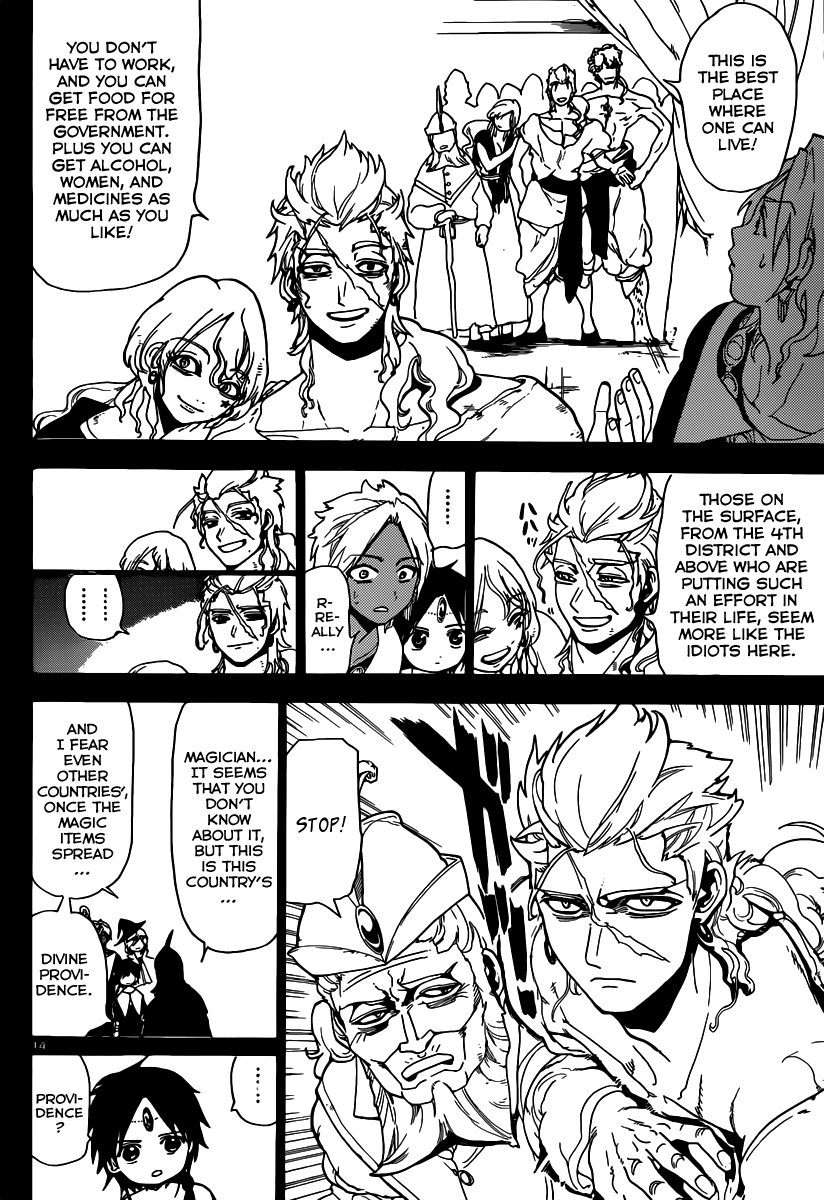 Magi - Labyrinth of Magic Chapter 155 page 15 - Chapter 155: The 5th Level Authorization District