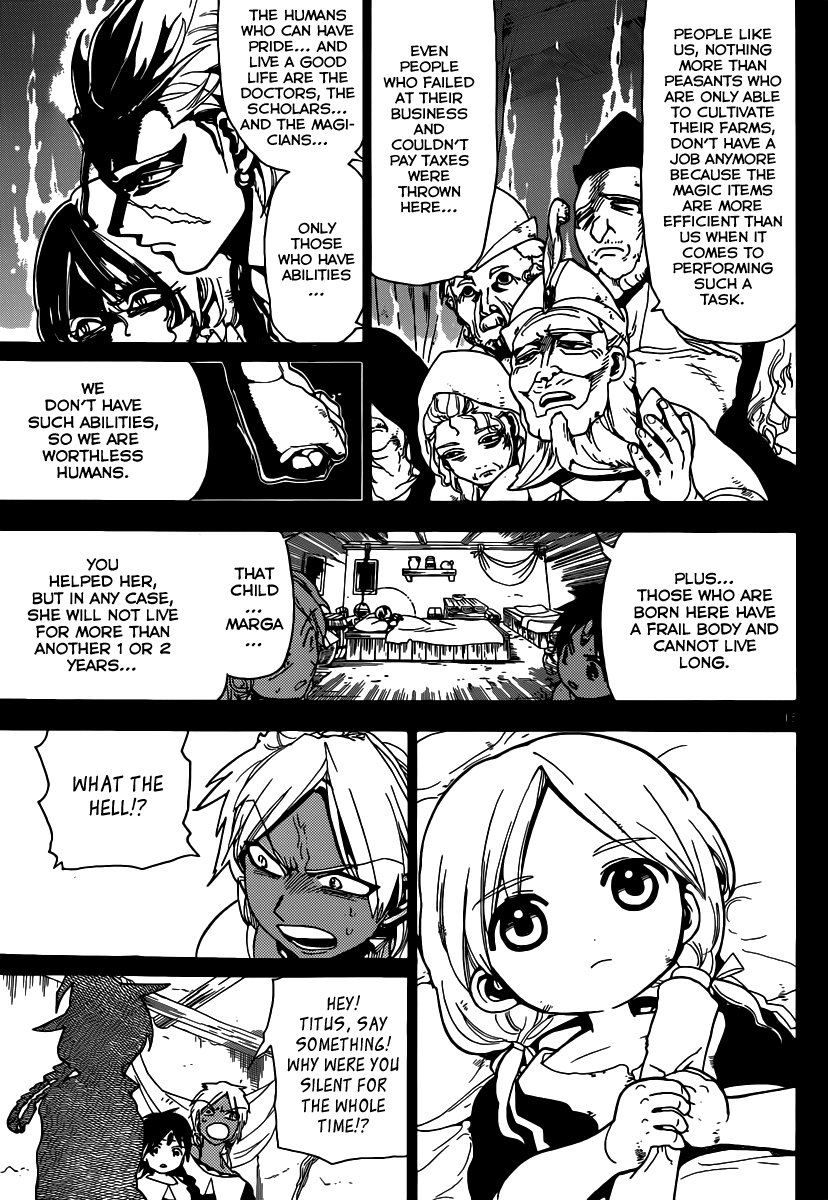 Magi - Labyrinth of Magic Chapter 155 page 16 - Chapter 155: The 5th Level Authorization District