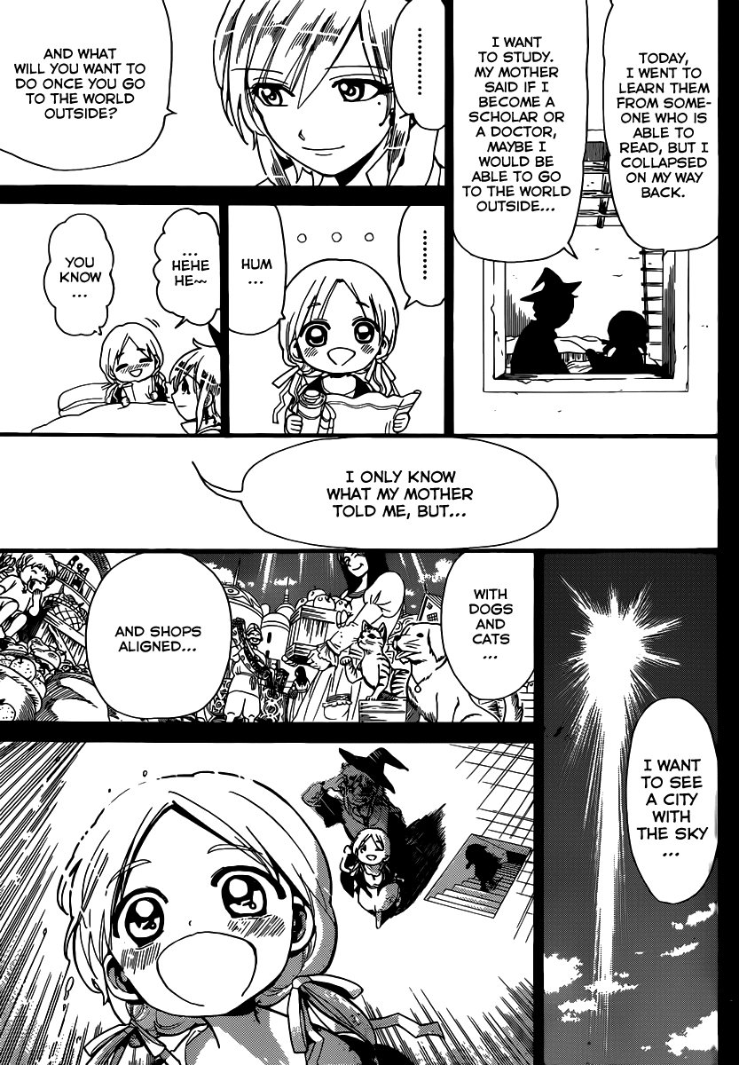 Magi - Labyrinth of Magic Chapter 155 page 18 - Chapter 155: The 5th Level Authorization District