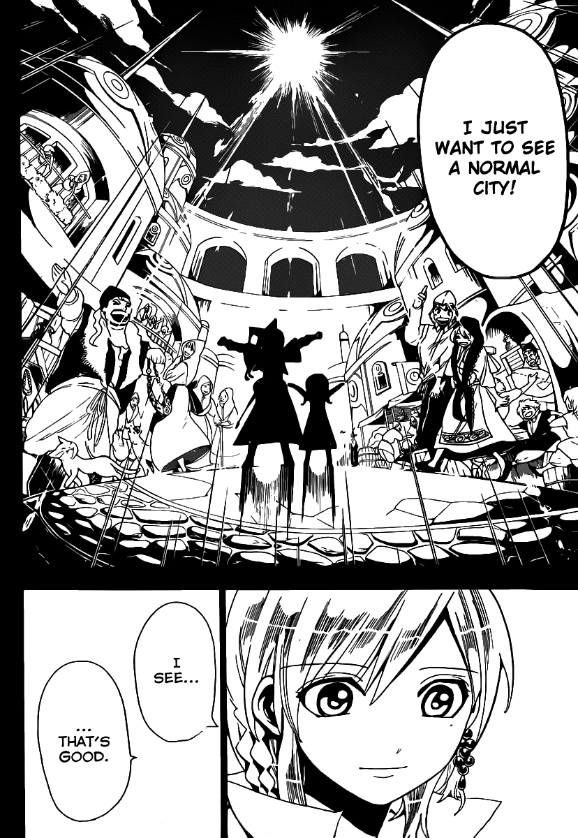 Magi - Labyrinth of Magic Chapter 155 page 19 - Chapter 155: The 5th Level Authorization District