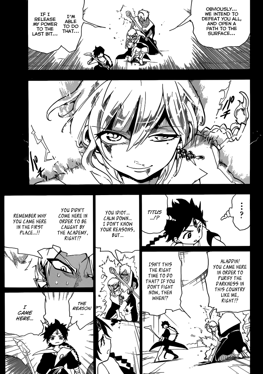 Magi - Labyrinth of Magic Chapter 157 page 13 - Chapter 157: Magoi Furnace