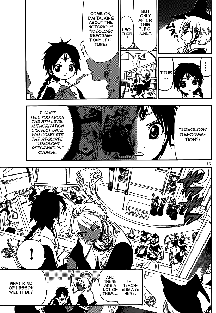 Magi - Labyrinth of Magic Chapter 158 page 16 - Chapter 158: Ideology Reformation