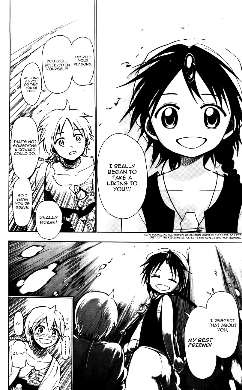 Magi - Labyrinth of Magic Chapter 16 page 11 - Chapter 16: The Promise