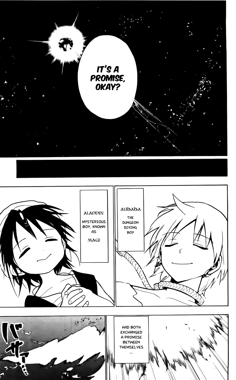 Magi - Labyrinth of Magic Chapter 16 page 14 - Chapter 16: The Promise