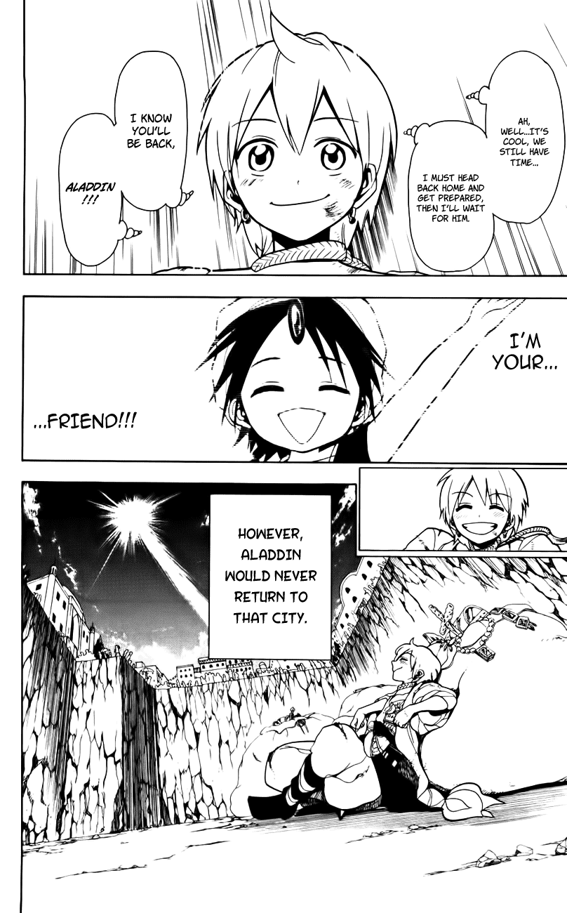 Magi - Labyrinth of Magic Chapter 16 page 17 - Chapter 16: The Promise